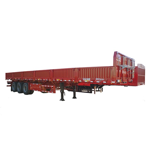 Fence type transport semi-trailer