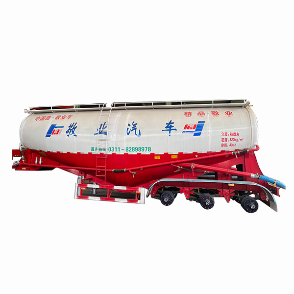 Powder tanker truck